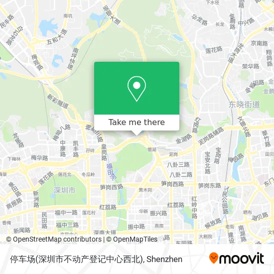 停车场(深圳市不动产登记中心西北) map