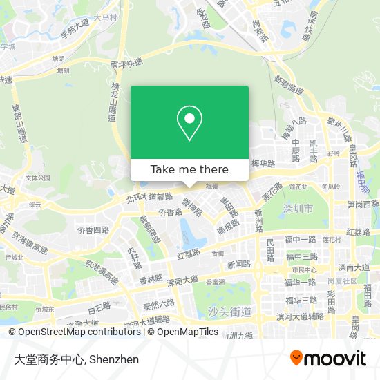 大堂商务中心 map