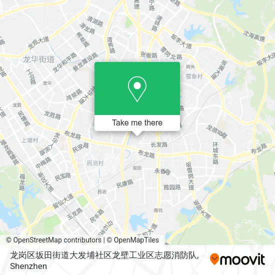 龙岗区坂田街道大发埔社区龙壁工业区志愿消防队 map