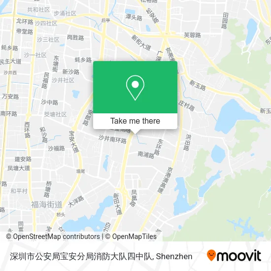 深圳市公安局宝安分局消防大队四中队 map