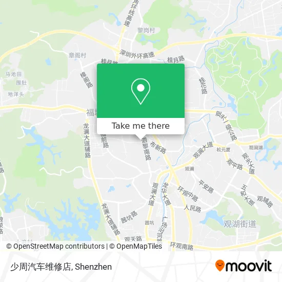 少周汽车维修店 map