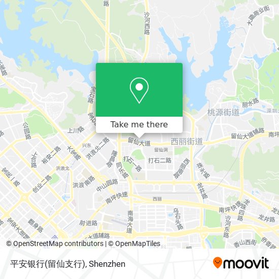 平安银行(留仙支行) map