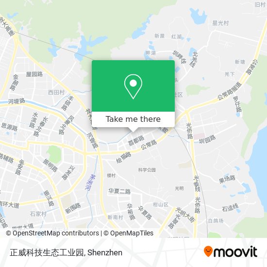 正威科技生态工业园 map