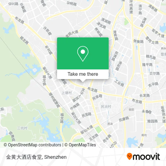金黄大酒店食堂 map