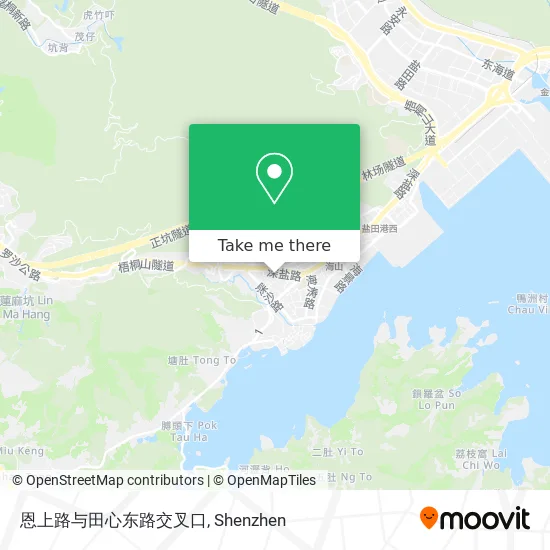 恩上路与田心东路交叉口 map
