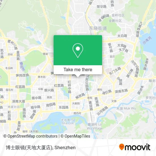 博士眼镜(天地大厦店) map