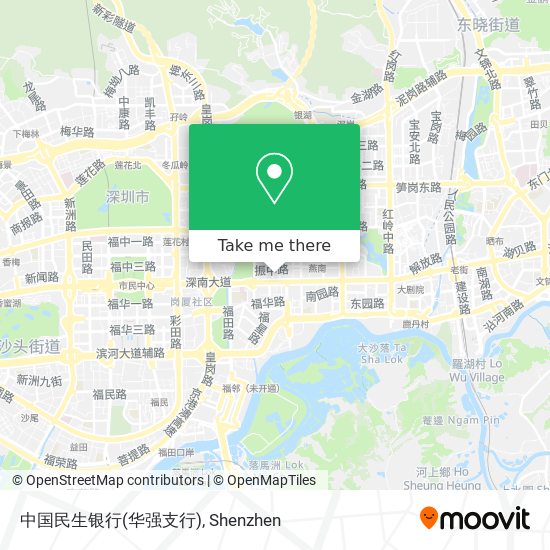 中国民生银行(华强支行) map