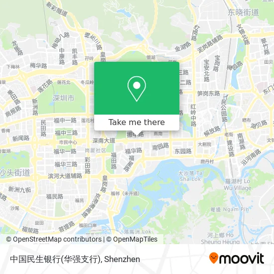中国民生银行(华强支行) map
