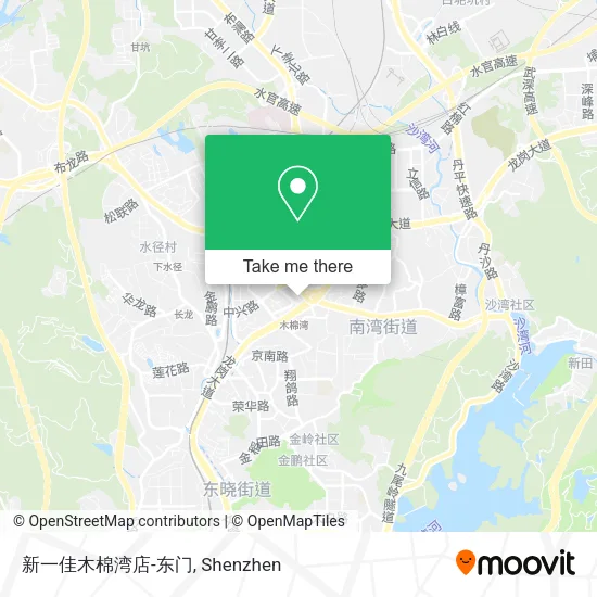 新一佳木棉湾店-东门 map