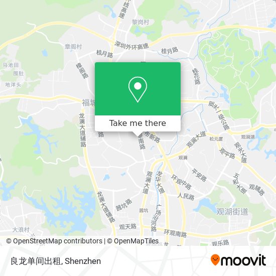 良龙单间出租 map
