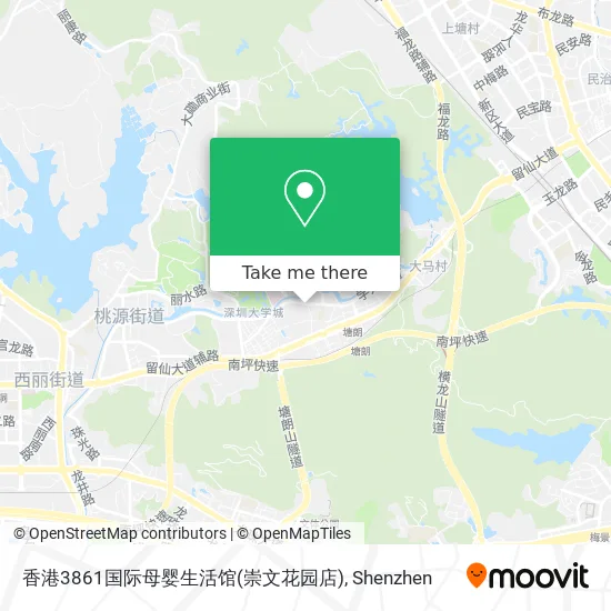 香港3861国际母婴生活馆(崇文花园店) map