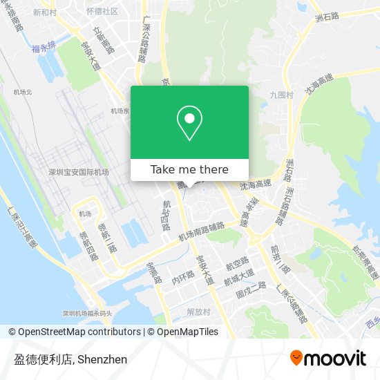 盈德便利店 map