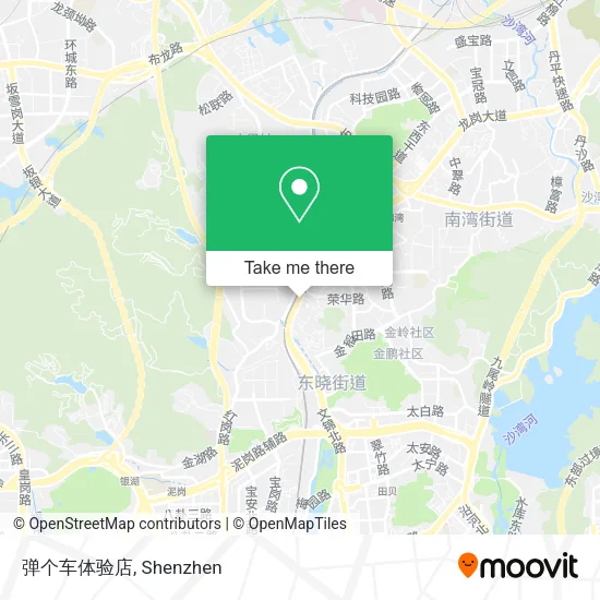 弹个车体验店 map