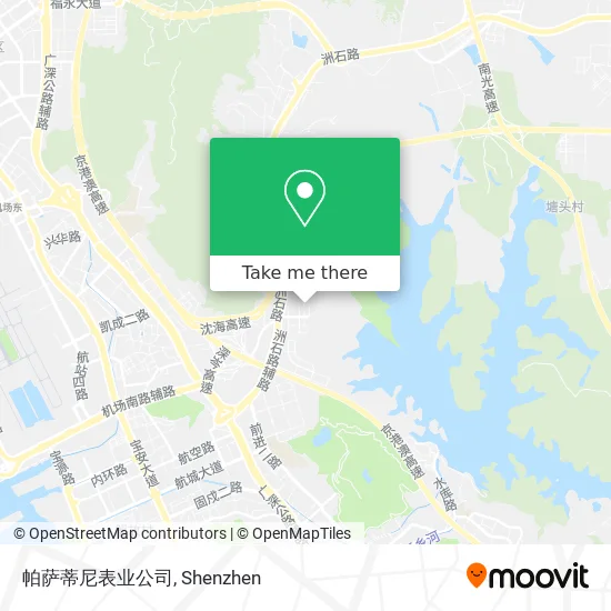 帕萨蒂尼表业公司 map
