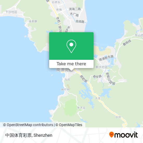 中国体育彩票 map