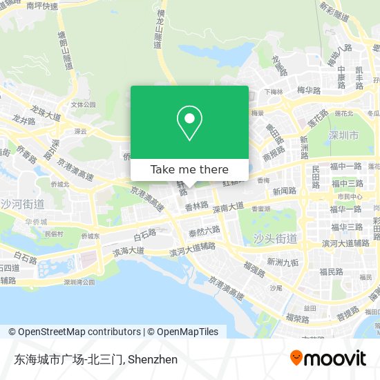 东海城市广场-北三门 map