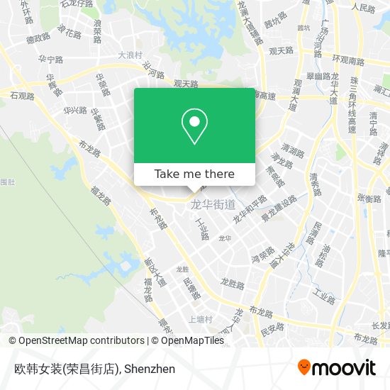 欧韩女装(荣昌街店) map