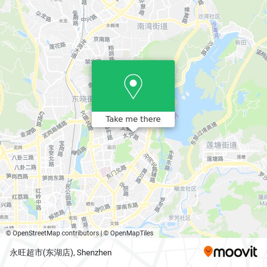 永旺超市(东湖店) map