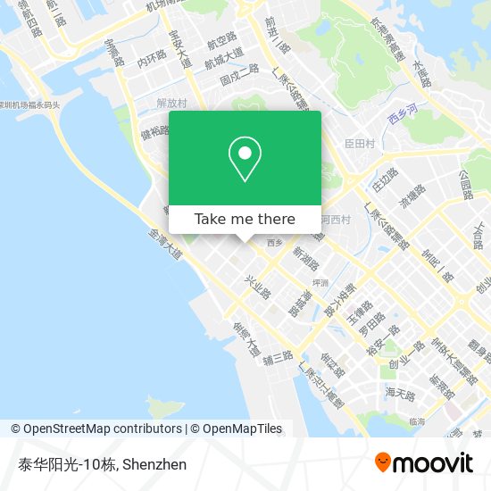 泰华阳光-10栋 map
