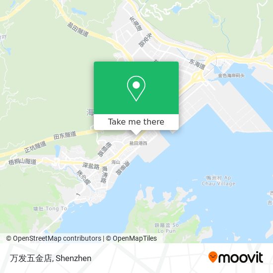 万发五金店 map