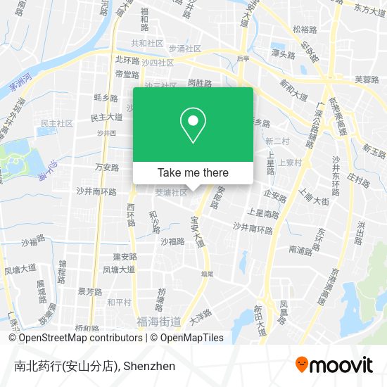 南北药行(安山分店) map