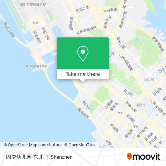 固戍幼儿园-东北门 map