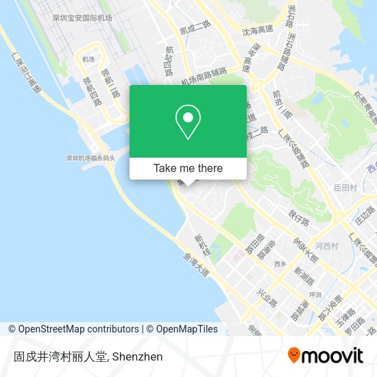 固戍井湾村丽人堂 map