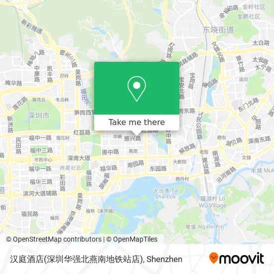 汉庭酒店(深圳华强北燕南地铁站店) map