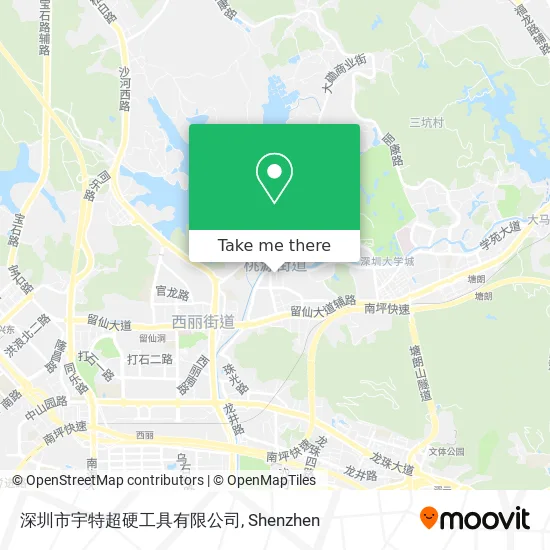 深圳市宇特超硬工具有限公司 map