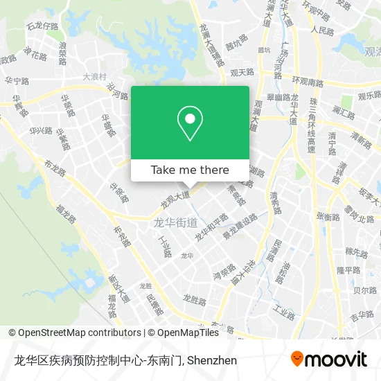 龙华区疾病预防控制中心-东南门 map