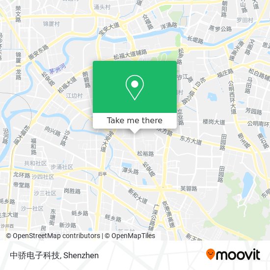 中骄电子科技 map