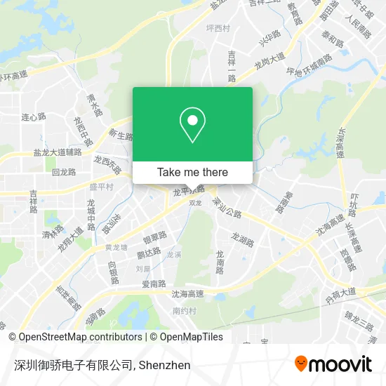 深圳御骄电子有限公司 map