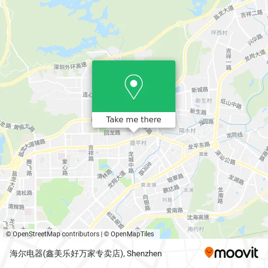 海尔电器(鑫美乐好万家专卖店) map