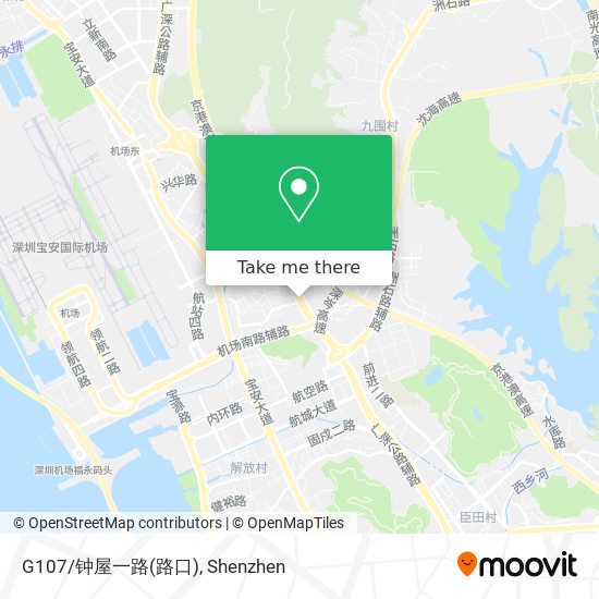 G107/钟屋一路(路口) map