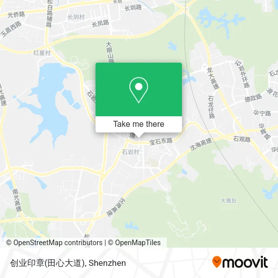 创业印章(田心大道) map