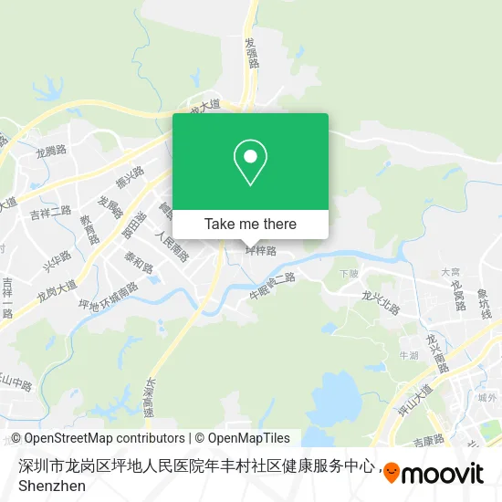 深圳市龙岗区坪地人民医院年丰村社区健康服务中心 map