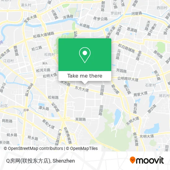 Q房网(联投东方店) map