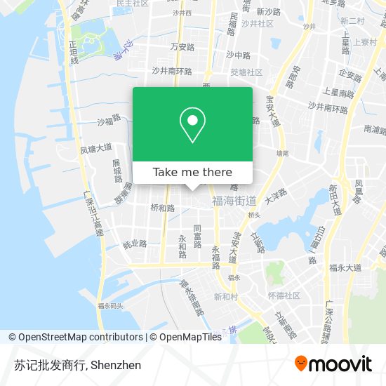 苏记批发商行 map