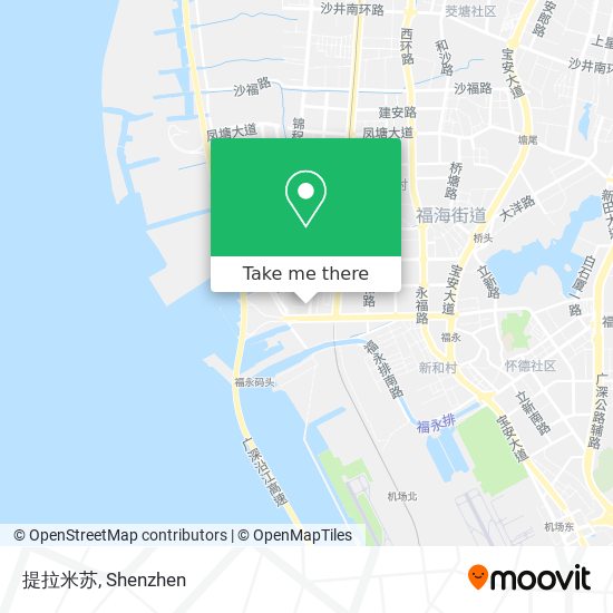 提拉米苏 map