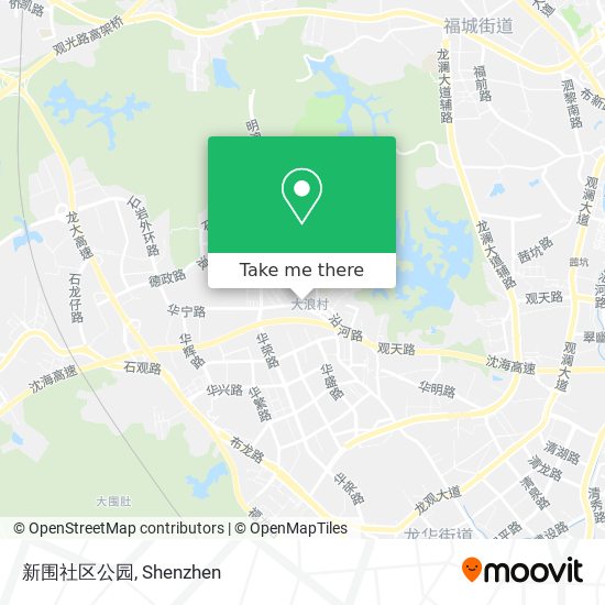 新围社区公园 map