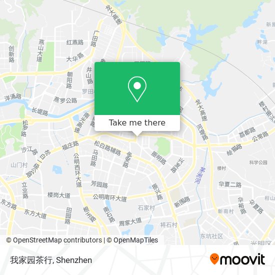 我家园茶行 map