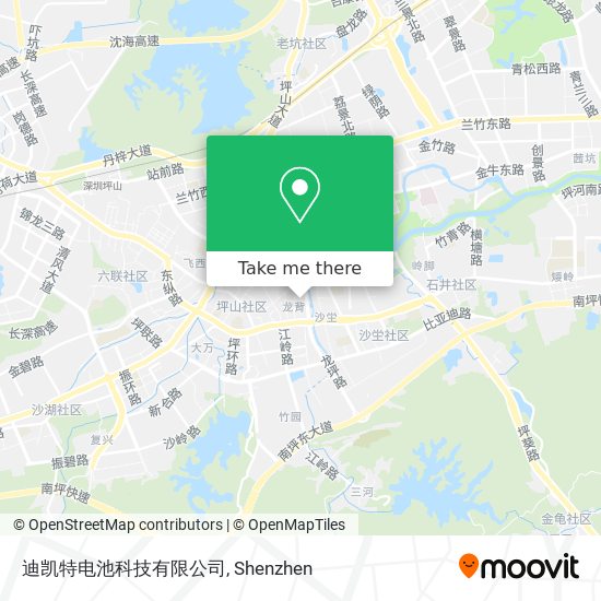 迪凯特电池科技有限公司 map