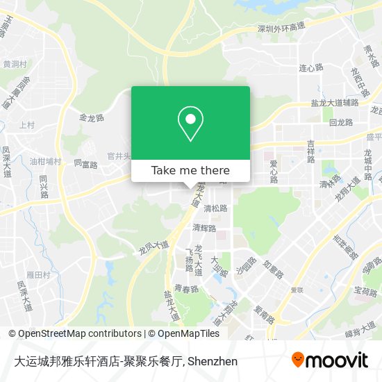 大运城邦雅乐轩酒店-聚聚乐餐厅 map