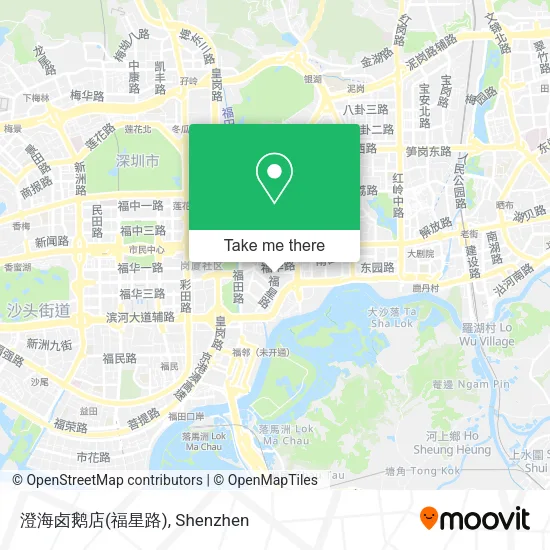 澄海卤鹅店(福星路) map