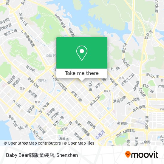 Baby Bear韩版童装店 map