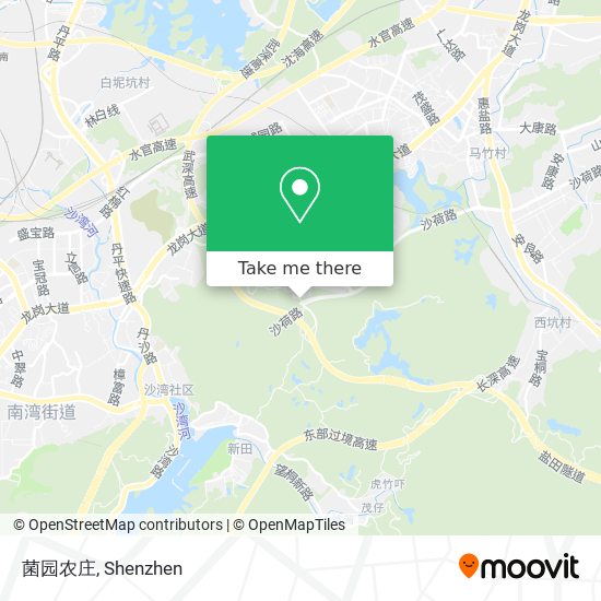 菌园农庄 map