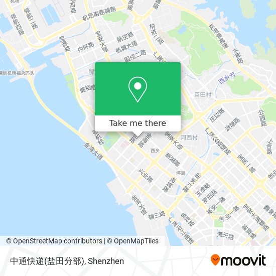 中通快递(盐田分部) map