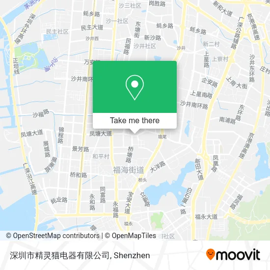 深圳市精灵猫电器有限公司 map