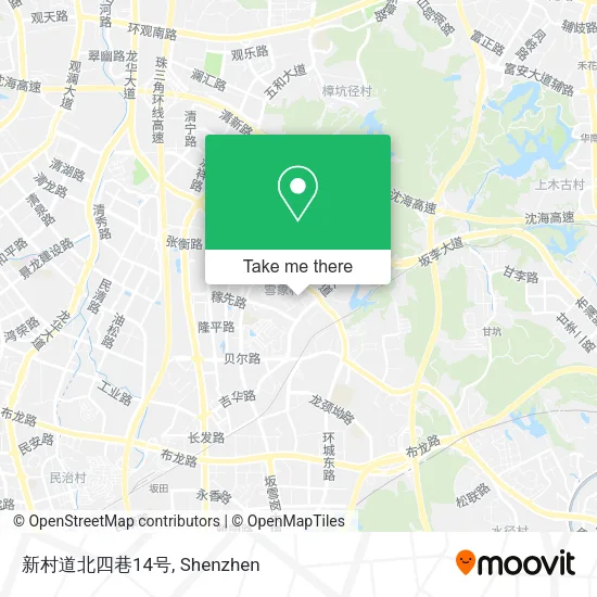 新村道北四巷14号 map