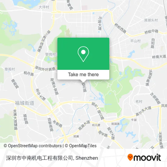 深圳市中南机电工程有限公司 map